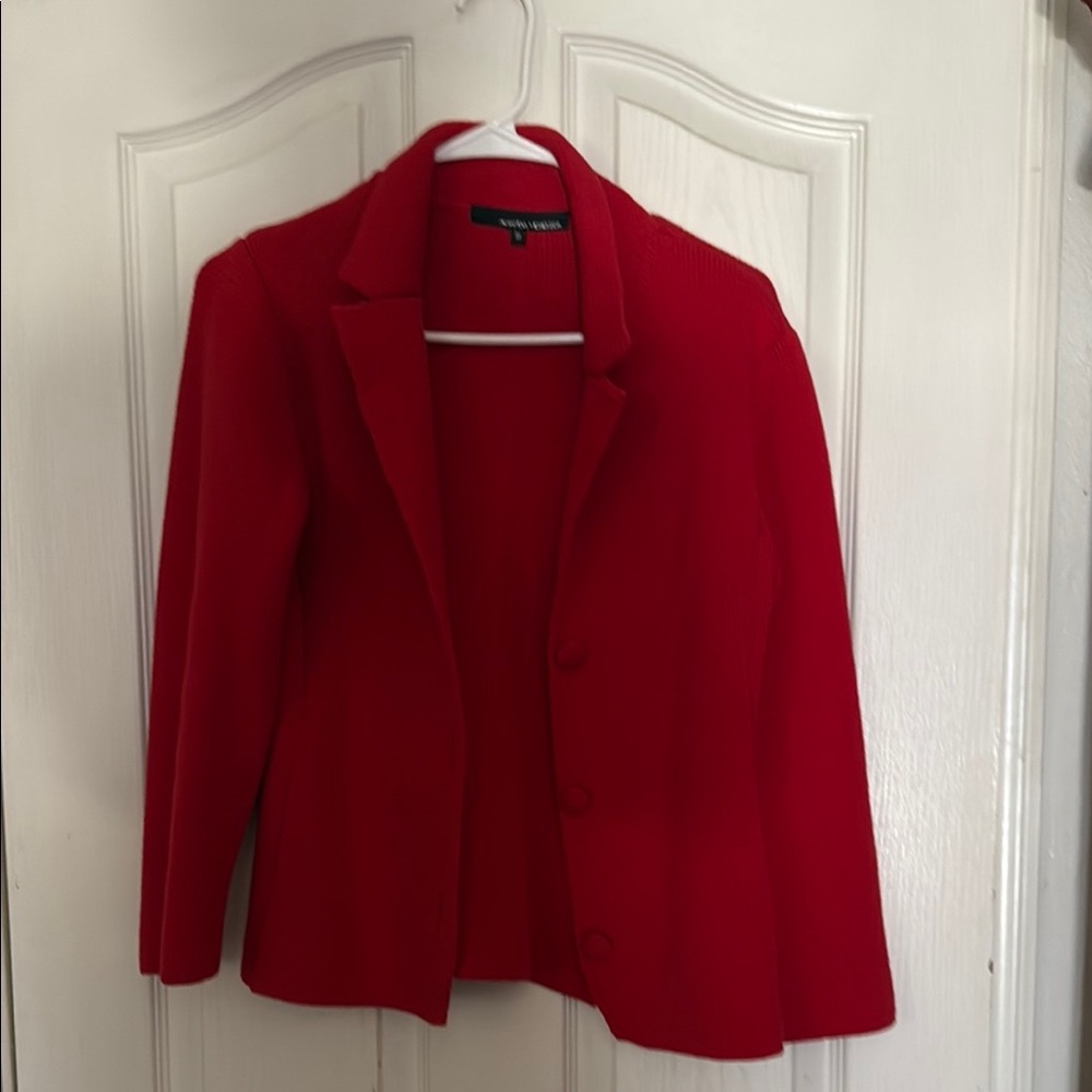 Amanda & Chelsea Vibrant Red Blazer
